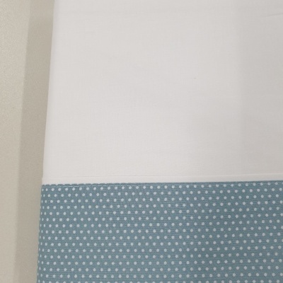 Jogo de Lençois 100% Algodão cor Azul - Ref.PT Est.0002