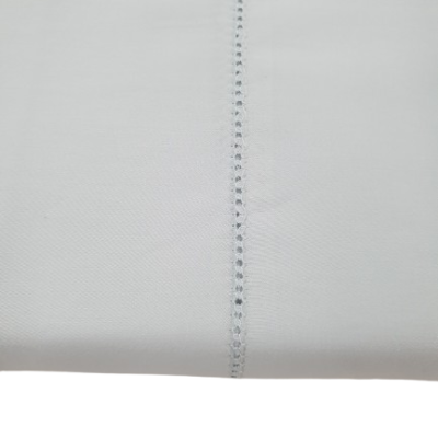 Jogo de Lençois 100% Algodão cetim 300 Fios cor Verde com Ponto ajour - Ref.JCS R.0003