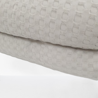 Edredão 100% Algodão cor Cinza Claro - Murray