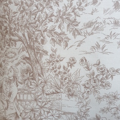 Runner de Mesa 100% Algodão cor Bege - Ref.Renascimento