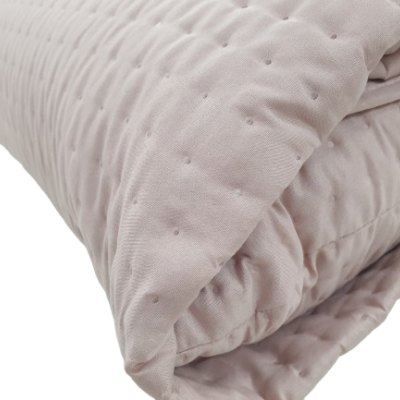 Colcha 100% Poliéster cor Salmão - Ref.JCS R.0004