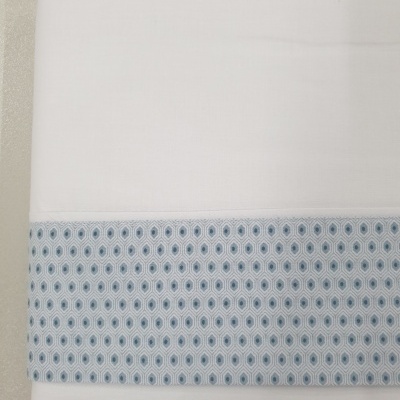 Jogo de Lençois 100% Algodão cor Azul - Ref.PT Est.0003