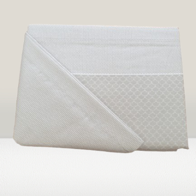 Jogo de Lençois de Flanela 100% Algodão cor Bege - Est.0002