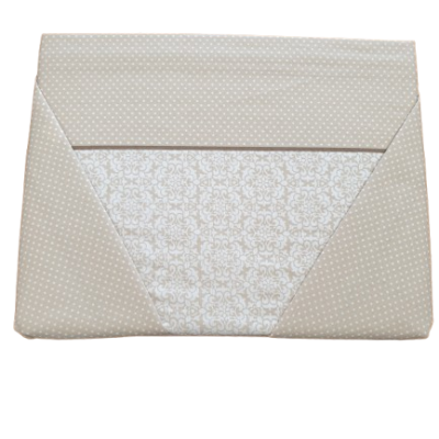 Jogo de Lençois de Flanela 100% Algodão cor Bege - Est.0001