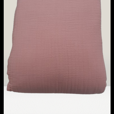 Saco Cama 100% Algodão em Gauze cor Rosa - Ref.Rodano