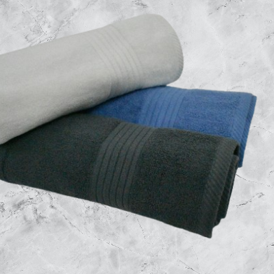 Toalha Banho Lisa 100% Algodão Felpo 550g/m2 - Ref.Felpo1225 - 70cm X 135cm