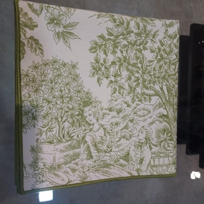 Guardanapos 100% Algodão cor Verde Alface - Ref.Renascimento