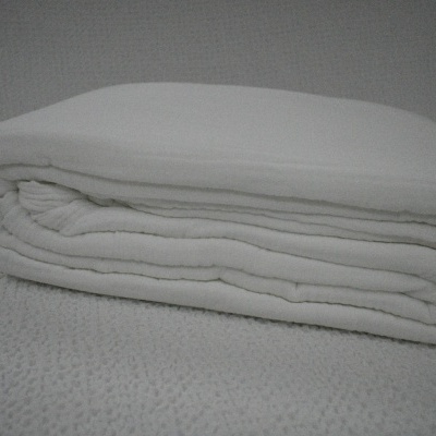Saco Cama 100% Algodão em Gauze cor Branco - Ref.Rodano