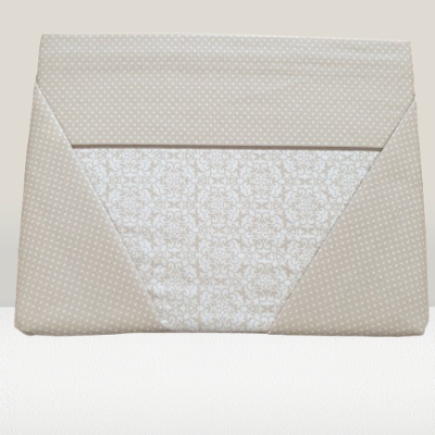 Jogo de Lençois de Flanela 100% Algodão cor Bege - Est.0001