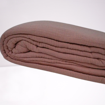 Saco Cama 100% Algodão em Gauze cor Rosa - Ref.Rodano