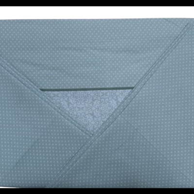 Jogo de Lençois de Flanela 100% Algodão cor Verde - Est.0001