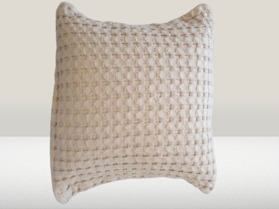 Almofada 100% Algodão cor Bege - Missouri