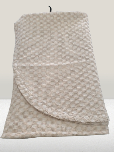 Colcha 100% Algodão cor Bege Claro - Yellowstone