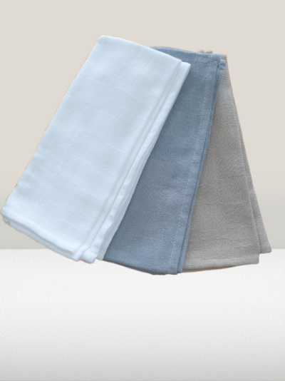 Panos de cozinha Algodão Regenerado  - 60cm X 60cm - Ref.463