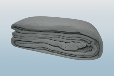 Saco Cama 100% Algodão em Gauze cor Azul Claro - Ref.Rodano