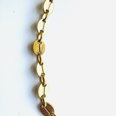 Colar Corrente Bagos de Café: Um Ícone de Elegância e Força!