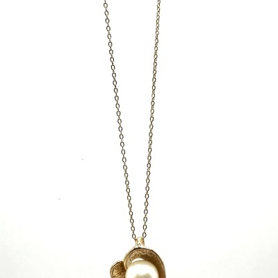 Colar Pérola em Concha – Elegância Natural para um Toque Sofisticado ✨