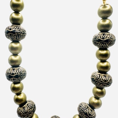 ✨ Colar Dourado Vintage – Elegância Intemporal ✨