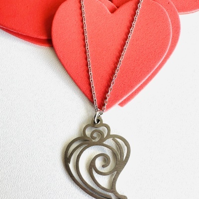 ✨ Fio em Aço Coração Espiral – Um Toque de Elegância e Modernidade! ✨