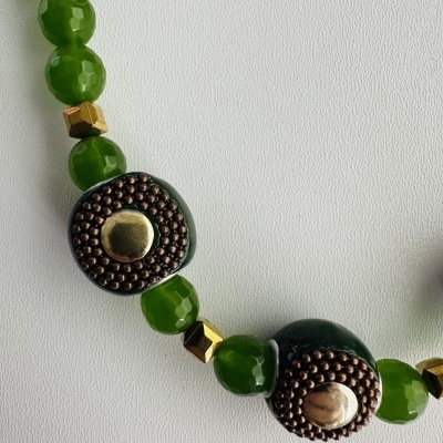 Colar Verde – Elegância e Sofisticação em Cada Detalhe! 💚✨