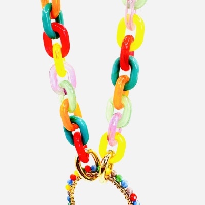 Colar "Explosão de Alegria": Celebre a Sua Essência Vibrante