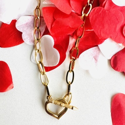 💛 Colar Coração – O Brilho do Amor em Cada Detalhe! ✨ 💛 Colar Coração – O Brilho do Amor em Cada Detalhe! ✨