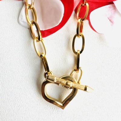 💛 Colar Coração – O Brilho do Amor em Cada Detalhe! ✨ 💛 Colar Coração – O Brilho do Amor em Cada Detalhe! ✨