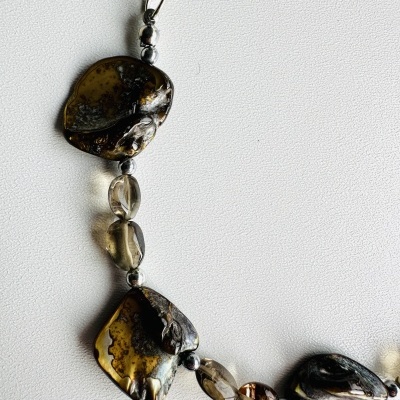 ✨ Colar Terra Dourada – Um Toque de Natureza e Elegância! ✨