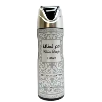 Deo Fakhar Black Men 200ml - Body Spray Perfumado by Lattafa