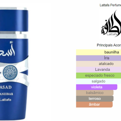 Asad Zanzibar 100ml Eau de Parfum - Lattafa