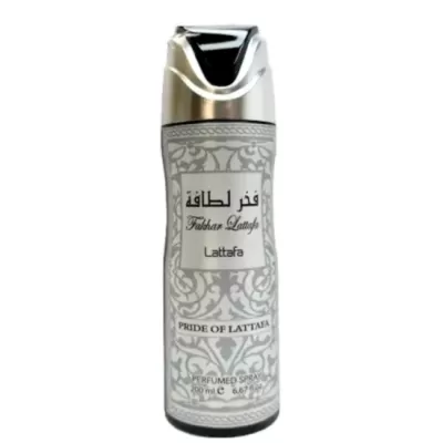 Deo Fakhar Black Men 200ml - Body Spray Perfumado by Lattafa