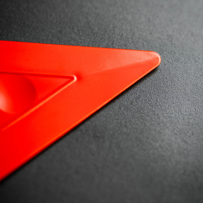 Espátulas Triangulares –  Vermelha | Média