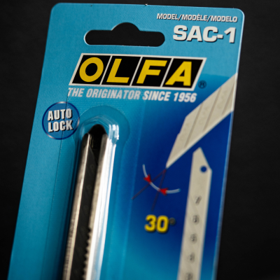 OLFA SAC-1 30° - X-Acto profissional em aço inoxidável