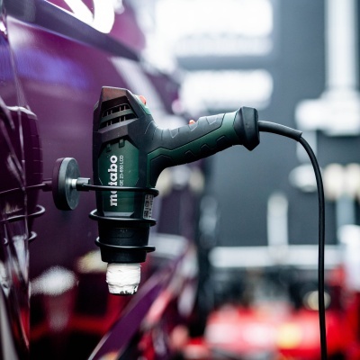 Suporte magnético para pistola de calor em espiral