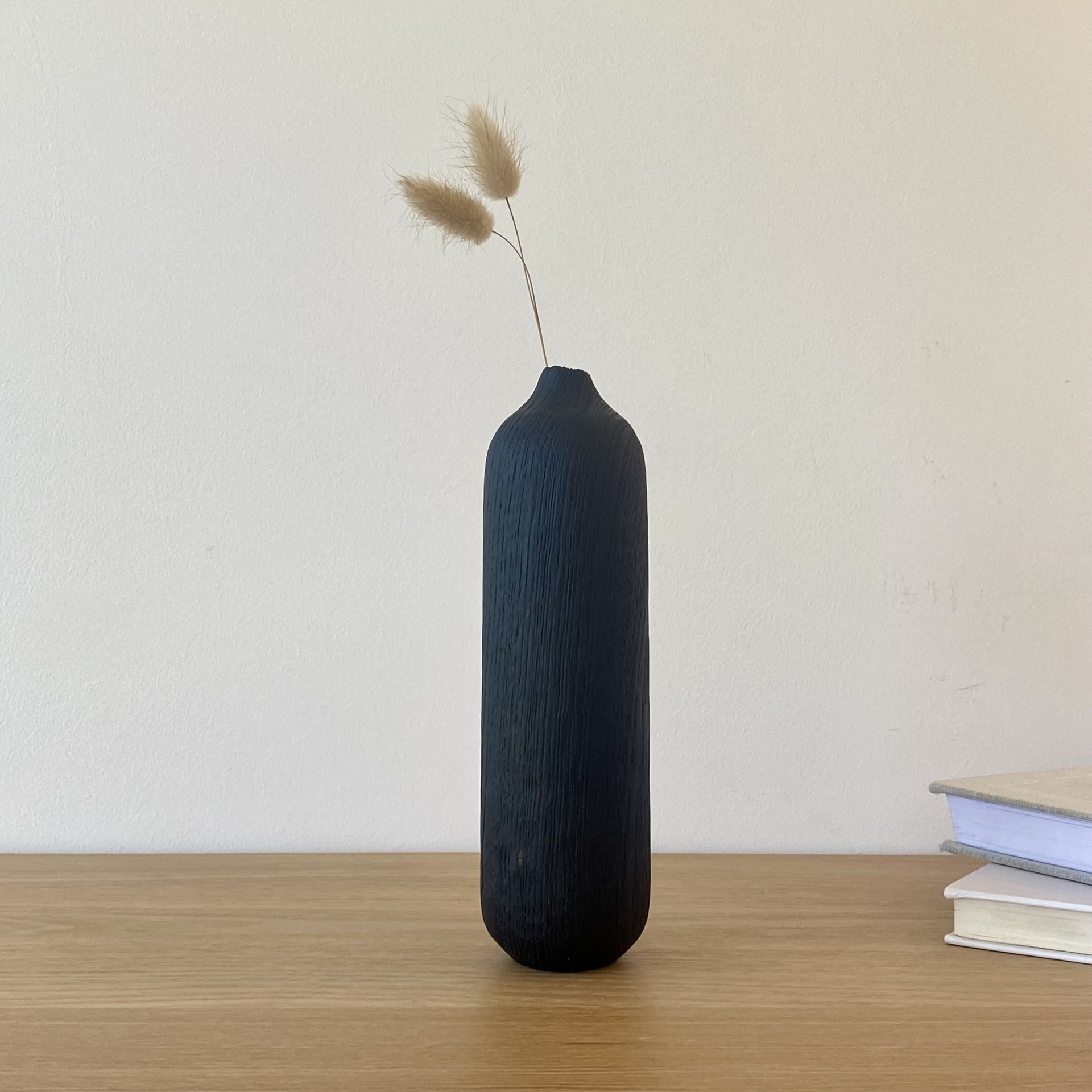 JARRA EM MADEIRA DE CARVALHO QUEIMADO JARRA EM MADEIRA DE CARVALHO QUEIMADO