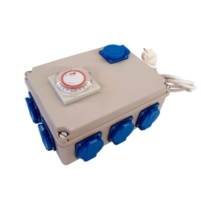 Temporizador TBOX 8 (8x600-630w) C/ativador aquecimento