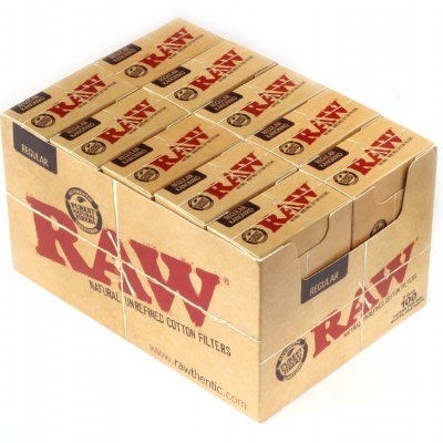 RAW FILTROS REGULARES 8MM (Caixa)