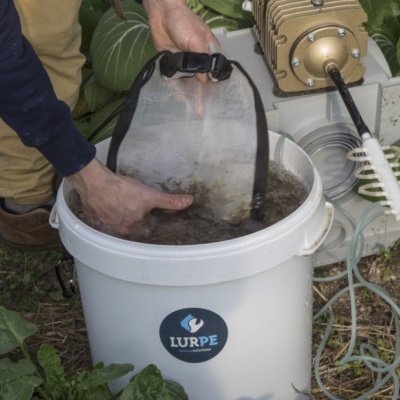 Lurpe Bolsa pequena para chá de compostagem 22×36