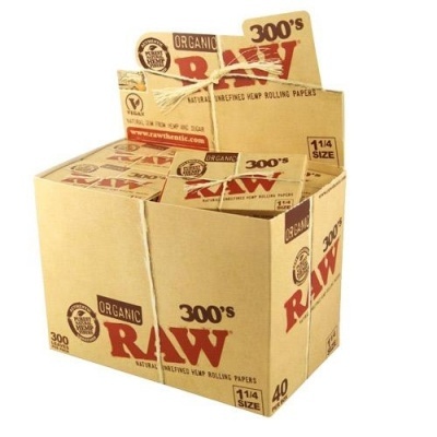 RAW ORGANIC 300 1/4 (Caixa)