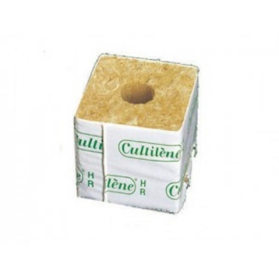 Lã de Rocha 7,5x7,5x6,5cm buraco 28mm