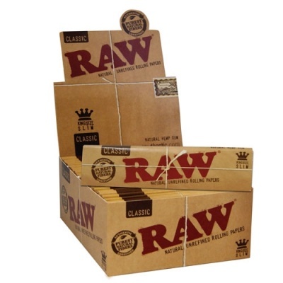 RAW KING SIZE SLIM CLASSIC (Caixa)