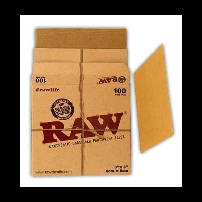 RAW PERGAMINHO 100 folhas (Caixa)