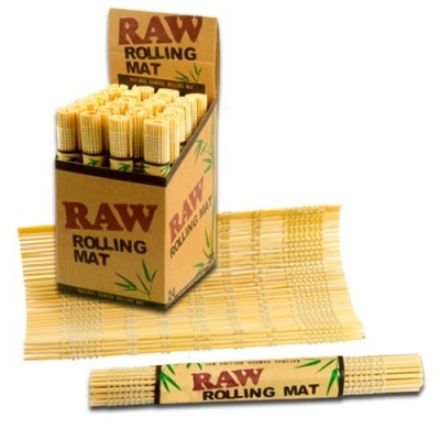 RAW BAMBOO ROLLING MAT