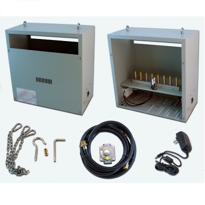 Gerador CO2 Gas Natural 8 Queimadores