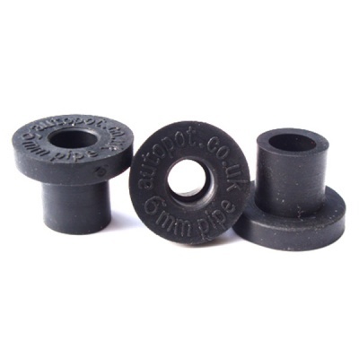Junta de borracha top hat 6mm
