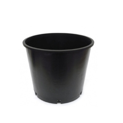 Vaso Redondo Preto 17cm 3L