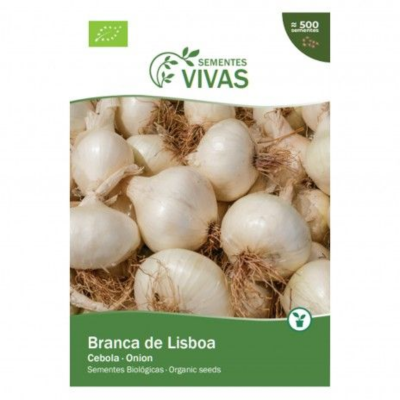 Cebola Branca de Lisboa BIO (Sementes Vivas)