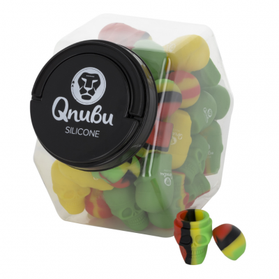 Bottle Qnubu Silicone Calavera XL 15ml (Display XL 40Und)