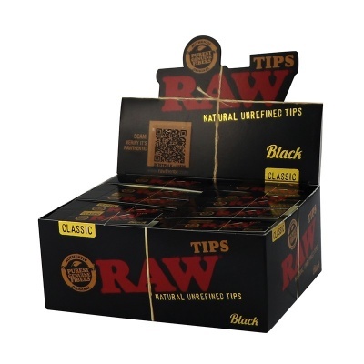 RAW BLACK FILTROS (Caixa)