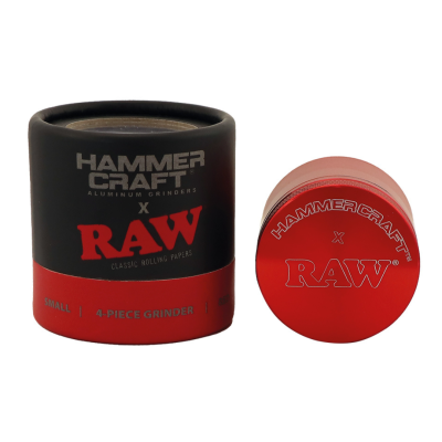 Raw Grinder x Hammercraft Vermelho 4 Partes